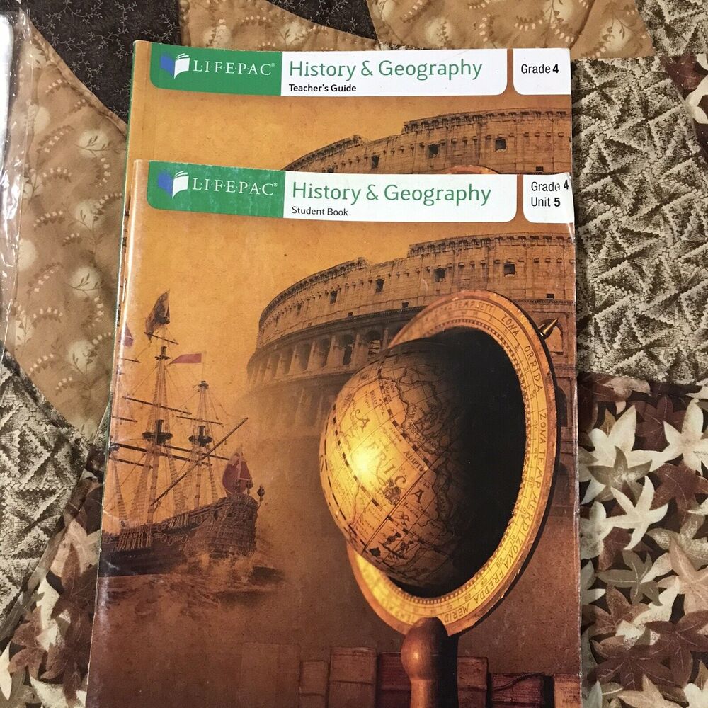Lifepac History‎ & Geography Teacher Guide 4 Homeschool Student Workbook Unit 5